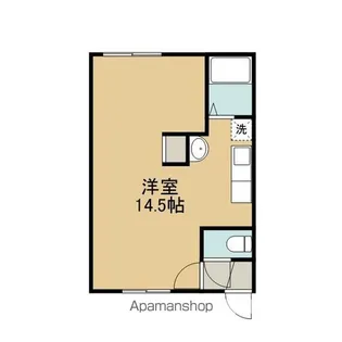 パークハイツおくだⅢ【203号室】の間取り