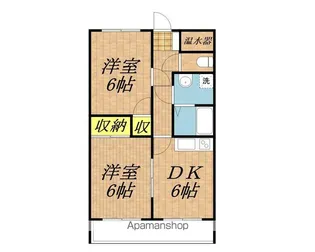ジョイハウスノムラ【305号室】の間取り