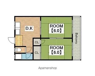 大栄マンション【4階】の間取り