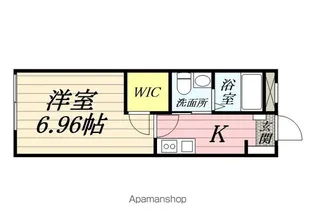 ココライフ尻手【3階】の間取り