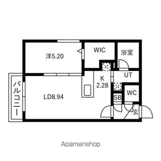 EFFECT麻生【2階】の間取り