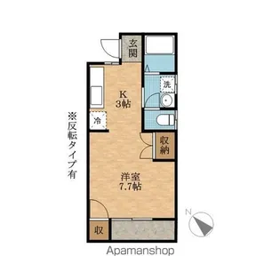 さくらハウスUENOⅠ【A号室】の間取り