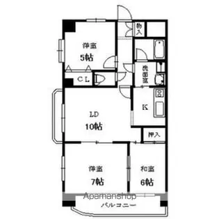 ファミール一社【2階】の間取り
