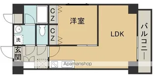 パークサイドレジデンス榴岡【12階】の間取り
