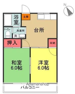アーバンヒルズⅡ【1階】の間取り
