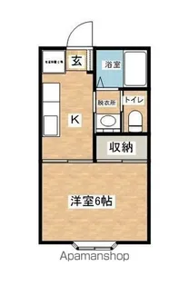 ファミールKATOHⅡ【207号室】の間取り