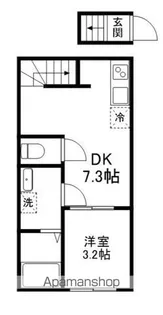 レーベル勝田台【2階】の間取り