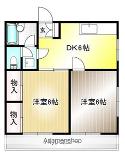サワマンション【2階】の間取り