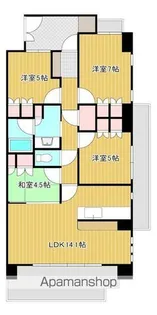 一条レジデンス浜松【13階】の間取り