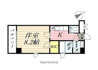 リリークレイン【405号室】の間取り