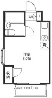 グリーンハイム高橋【3階】の間取り