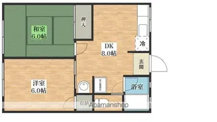 アビタ扶桑【2階】の間取り