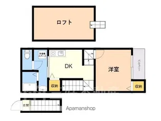 カンステレイションⅣ【2階】の間取り