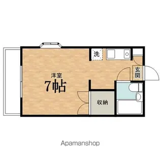 サンフォーレ【2階】の間取り