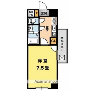 ステージルビーグラス【5階】の間取り