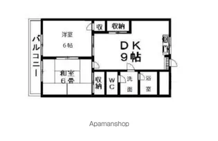 R3マンション【403号室号室】の間取り
