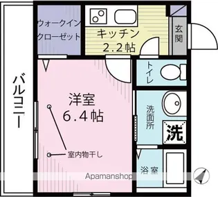 MAISON ONE【2階】の間取り