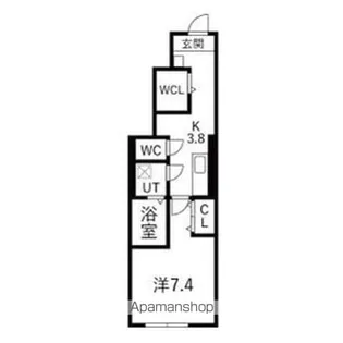 EN CIEL【1階】の間取り