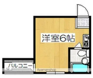 エルグリーン東住吉【2階】の間取り