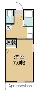 シティハイム ファミール【105号室】の間取り