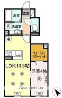 D−ROOM高良【1階】の間取り