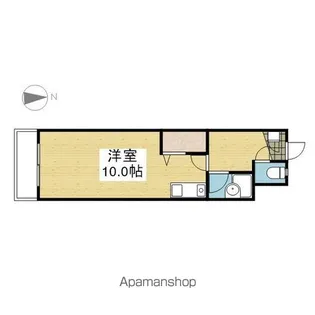 第2マンションふじ【206.号室】の間取り