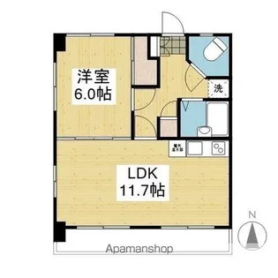 オレンジハイツ【301.号室】の間取り