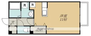 コンフォート中野【102号室】の間取り