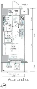 ヴァローレ松戸フィーロ【10階】の間取り