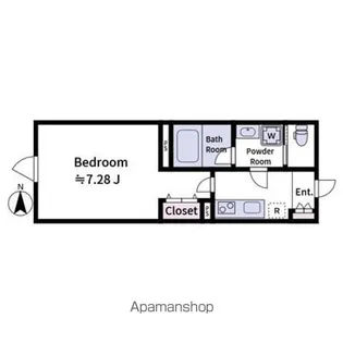 ALATO OYAMA【1階】の間取り