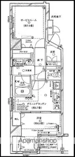 レヴィーナ東京八重洲通り【6階】の間取り