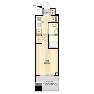 レジディア仙台上杉【11階】の間取り