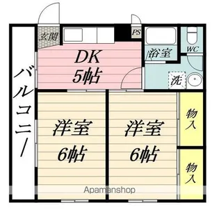 後藤ビル【203号室】の間取り