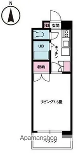 ジョイフル第1小坂【601号室】の間取り