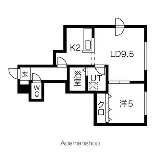 RTⅡ【2階】の間取り
