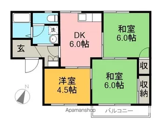 MTハイツ【2階】の間取り