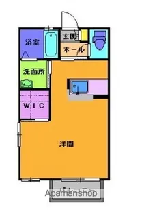 FニイジマⅢC【202号室】の間取り