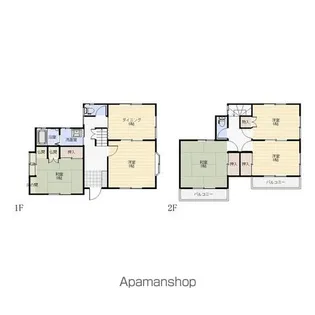 愛知県江南市木賀本郷町東【一戸建】の間取り