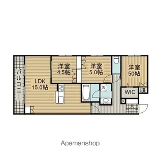 シャルマンおおたかの森【2階】の間取り