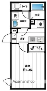 LATIAS日暮里【4階】の間取り