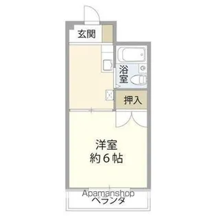 ルネ中島【2階】の間取り
