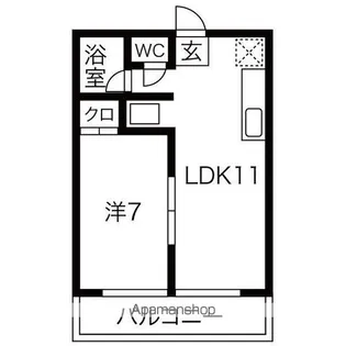 コーポ小池【3階】の間取り