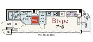 東京都江戸川区北小岩6丁目【マンション】の間取り