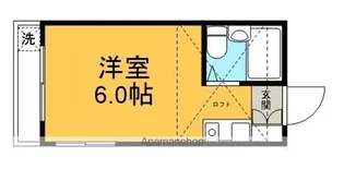 サンパレス川越【203号室】の間取り