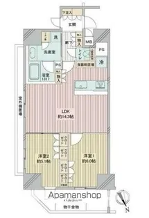 プレシス浅草雷門【2階】の間取り