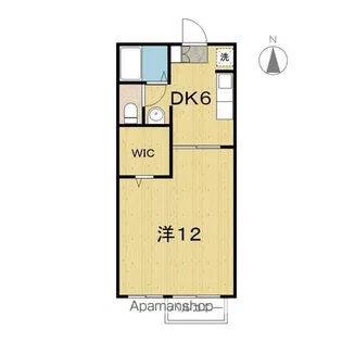 アートインⅢB【103号室】の間取り