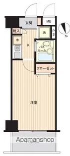 フェニックス高田馬場【6階】の間取り