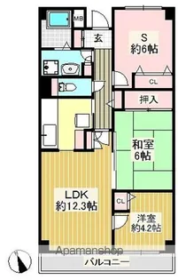 ステージ鷺沼【2階】の間取り