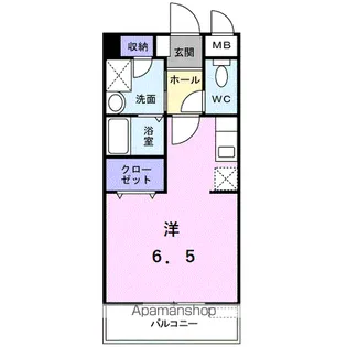 ドムス・セレーネ【2階】の間取り