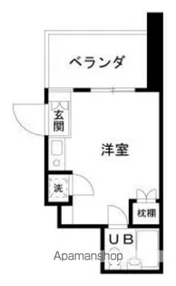 ダイヤモンドレジデンス雷門【5階】の間取り